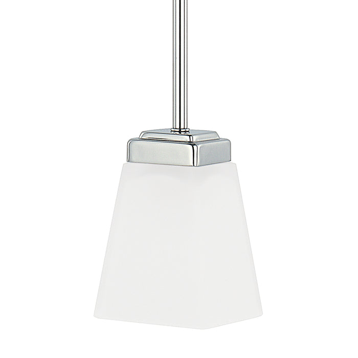 Baxley 1-Light Pendant in Polished Nickel - Lamps Expo