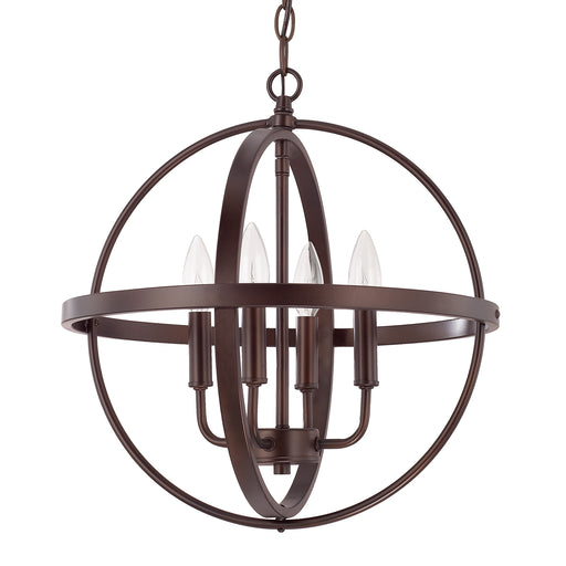 Hartwell 4-Light Pendant in Bronze - Lamps Expo