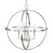Hartwell 4-Light Pendant in Polished Nickel - Lamps Expo