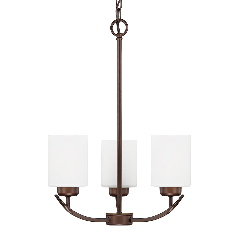 Dixon 3-Light Chandelier in Bronze - Lamps Expo