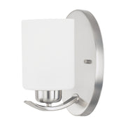 Dixon 1-Light Wall Sconce in Brushed Nickel - Lamps Expo