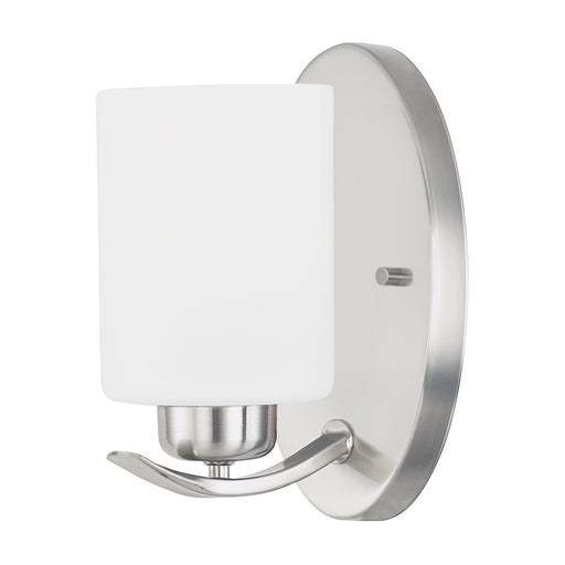 Dixon 1-Light Wall Sconce in Brushed Nickel - Lamps Expo
