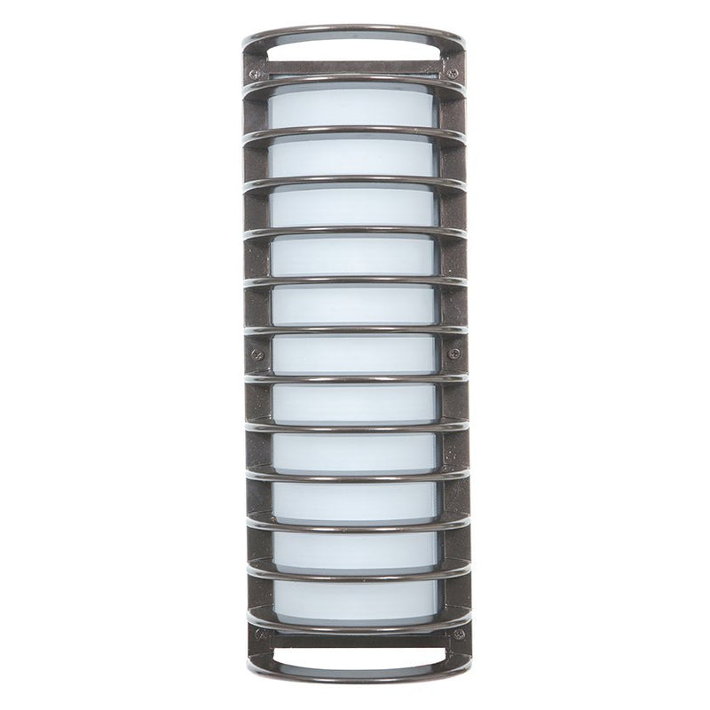 Bermuda 2-Light Outdoor Bulkhead Light in Satin