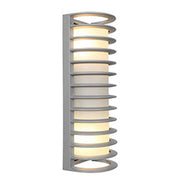 Bermuda 2-Light Outdoor Bulkhead Light in Satin