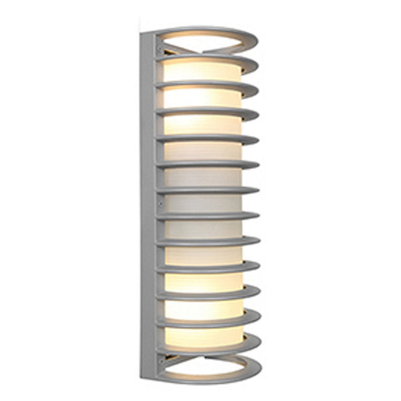 Bermuda 2-Light Outdoor Bulkhead Light in Satin
