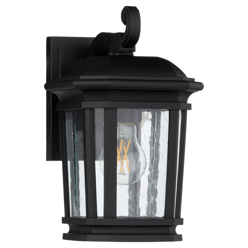 Murphy 6" Outdoor Wall Lantern in Matte Black