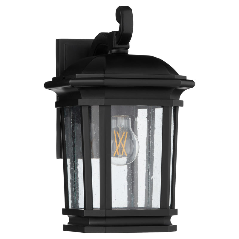 Murphy 7" Outdoor Wall Lantern in Matte Black