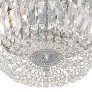 Waltham 3 Light 14" Flush Mount in Polished Chrome