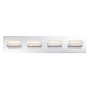 Olson 4-Light 24" Bath Vanity Light in Chrome