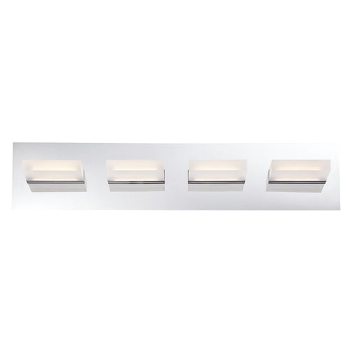 Olson 4-Light 24" Bath Vanity Light in Chrome