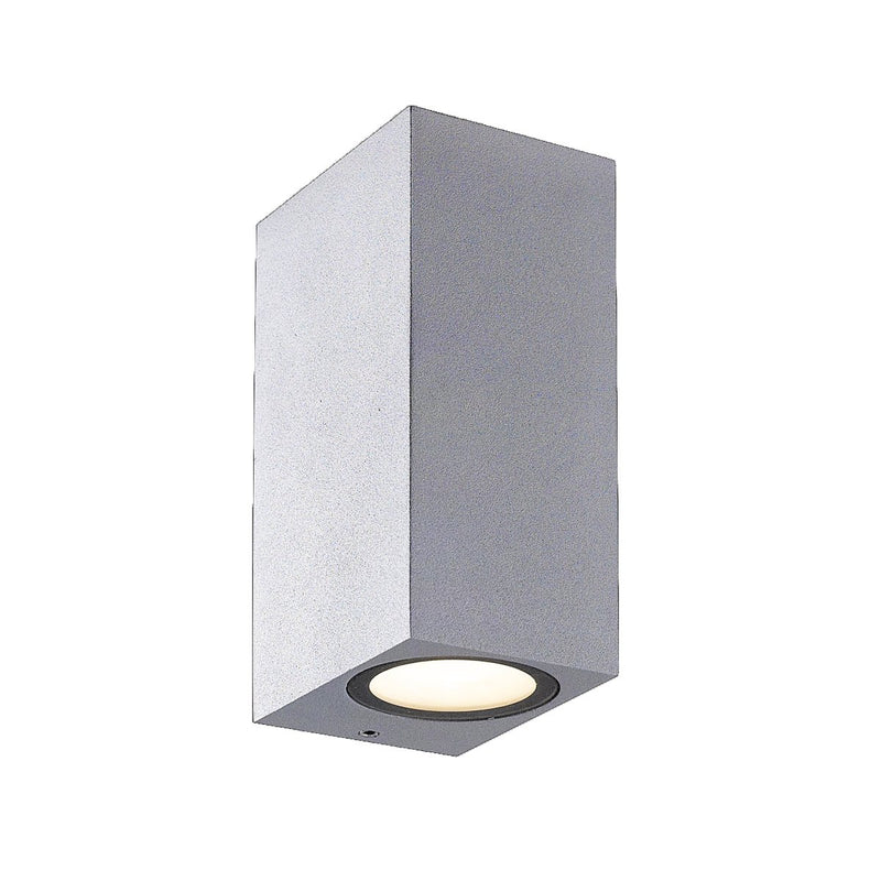 Dale 2-Light 5.75" Outdoor Wall Light in Marine Grey