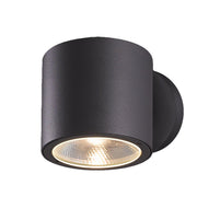 Volume 4" Outdoor Wall Light in Graphite Grey