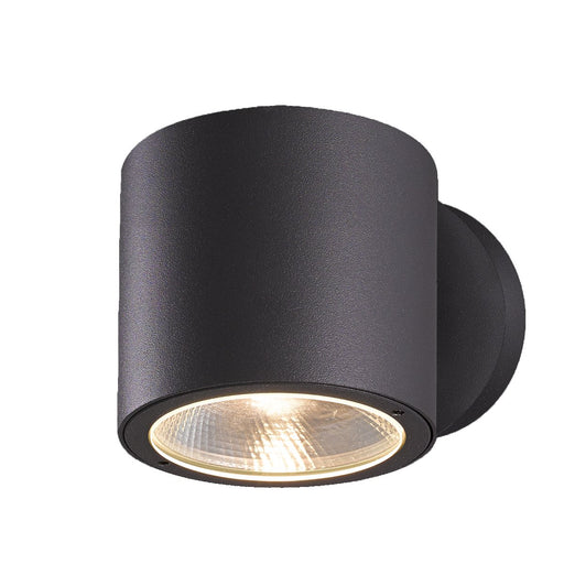 Volume 4" Outdoor Wall Light in Graphite Grey