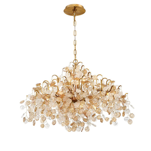 Campobasso 8-Light 26" Chandelier in Gold
