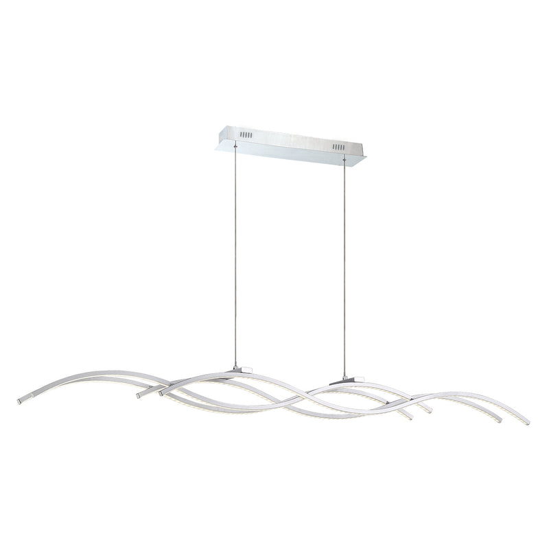 Sly 4-Light Pendant in Silver - Lamps Expo