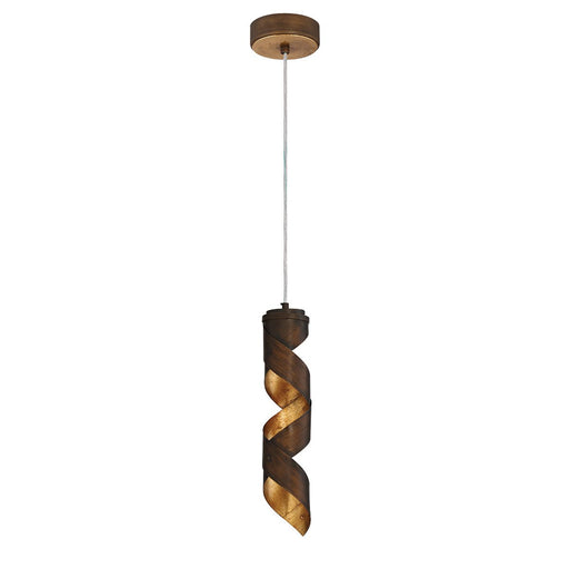 Banderia 3.5" Mini Pendant in Bronze-Gold Mix
