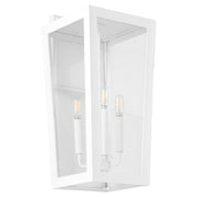 Bravo 22" 4 Light Outdoor Wall Lantern in White