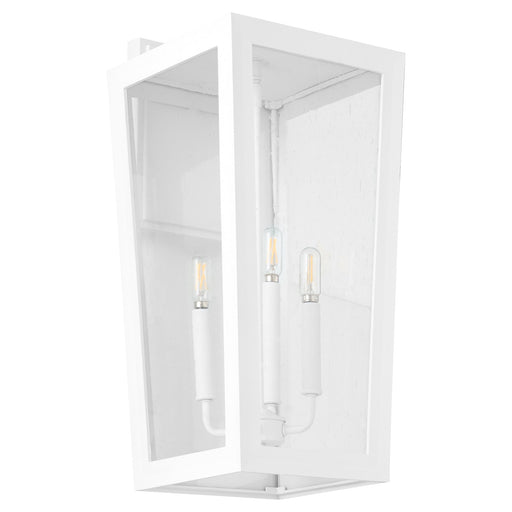 Bravo 22" 4 Light Outdoor Wall Lantern in White