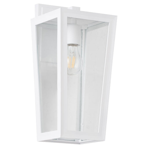 Bravo 15" Outdoor Wall Lantern in White