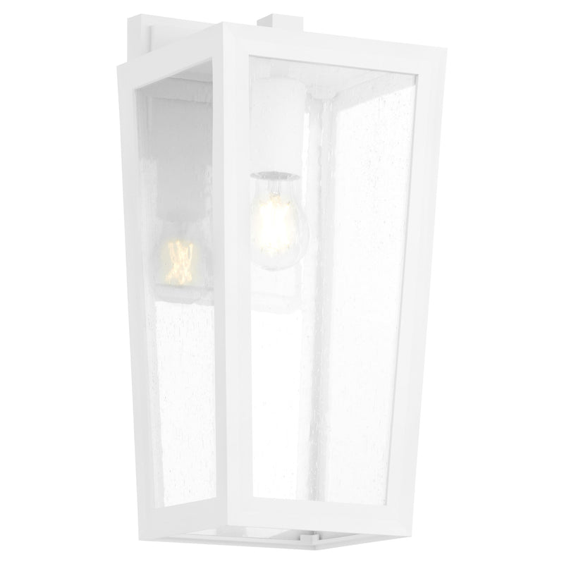 Bravo 18" Outdoor Wall Lantern in White