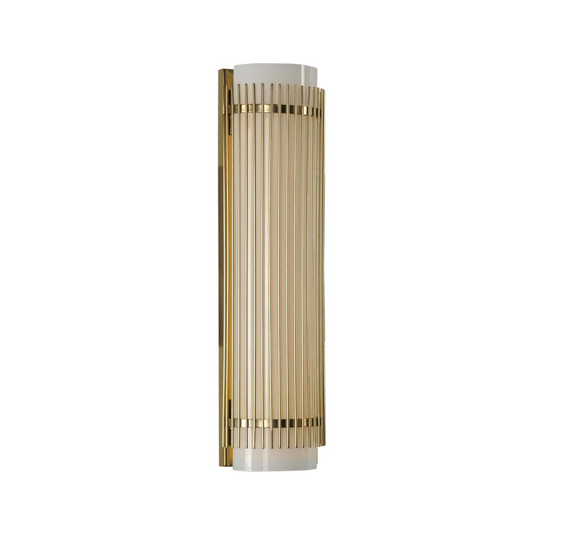 Edgewater 18.5" LED Bath Vanity Light in Vintage Brass