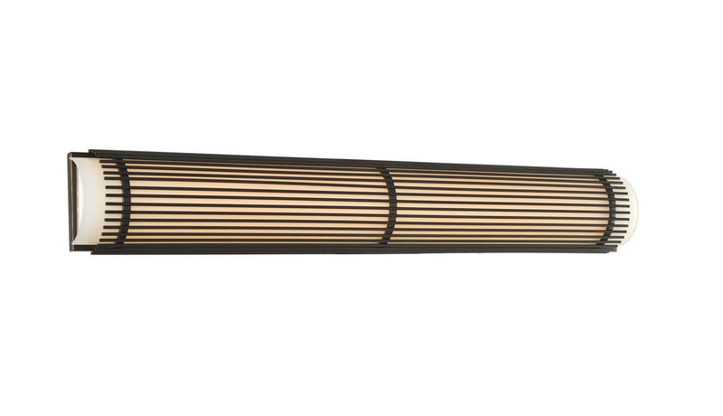 Edgewater 34" LED Bath Vanity Light in English Bronze