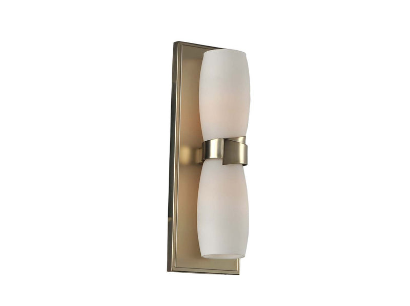 Laguna 2-Light Wall Sconce in Satin Gold
