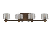Clearwater 4-Light Bath Vanity Light in Vintage Bronze