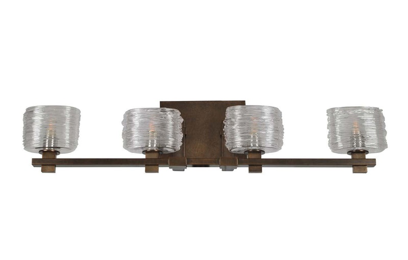 Clearwater 4-Light Bath Vanity Light in Vintage Bronze
