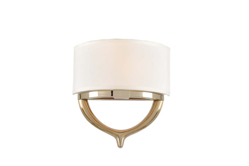 Bombay 2-Light Wall Sconce in Two Tone Champagne Gold