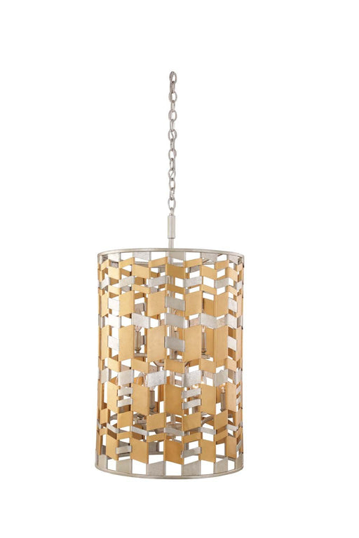 Broadway 9-Light Foyer Pendant in Jewel Metallic