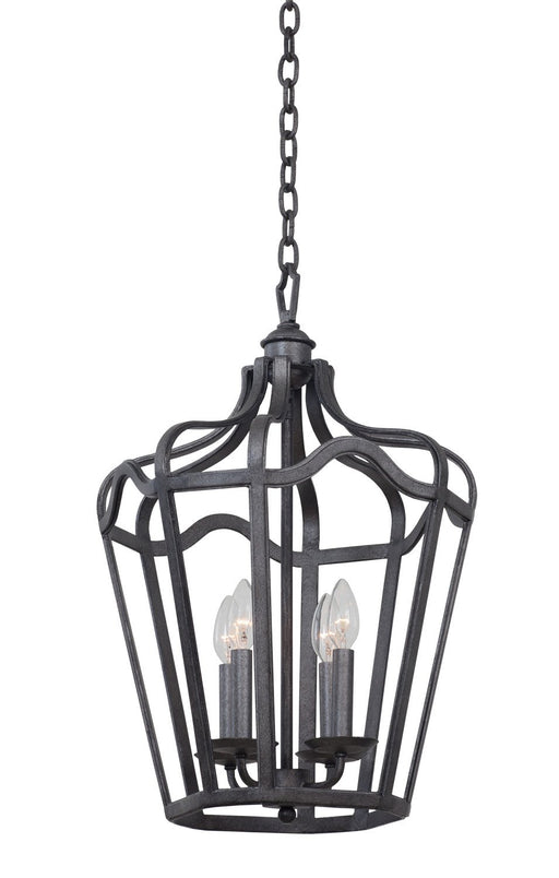 Livingston 4-Light Chandelier in Charcoal