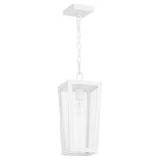 Bravo 15" Outdoor Pendant in White
