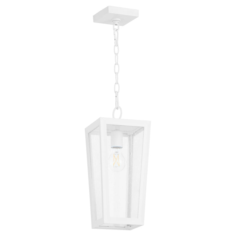Bravo 15" Outdoor Pendant in White