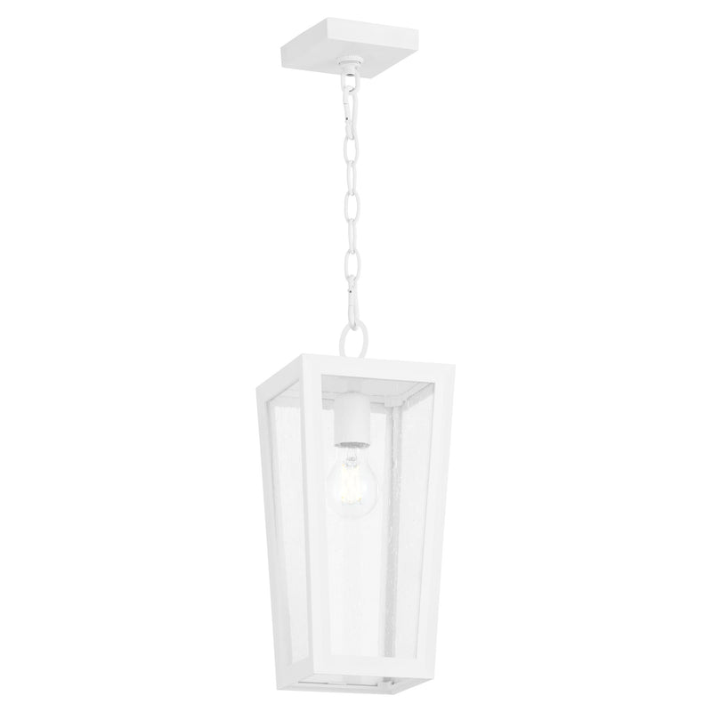 Bravo 15" Outdoor Pendant in White