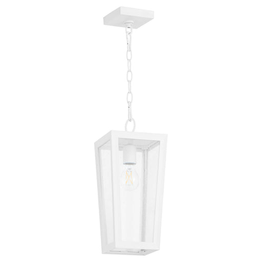 Bravo 15" Outdoor Pendant in White
