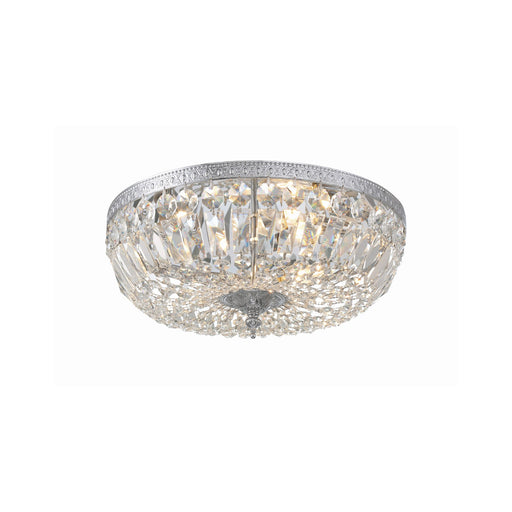 Waltham 3 Light 16" Flush Mount in Polished Chrome