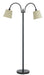 Gail Two Light Floor Lamp In Dark Bronze
