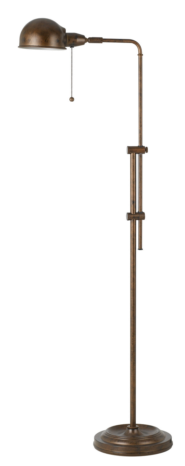 Croby 1-Light Floor Lamp in Rust - Lamps Expo