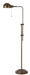 Croby 1-Light Floor Lamp in Rust - Lamps Expo