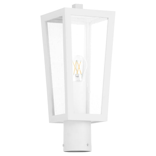Bravo Outdoor Post Light in White