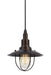 Uni-Pack One Light Pendant In Dark Bronze