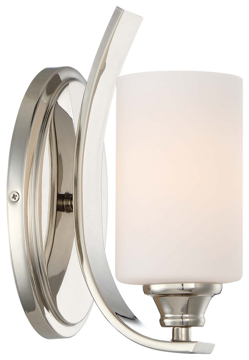 Tilbury Bath Sconce in Polished Nickel