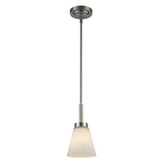 Fifer 5.75" Mini Pendant in Brushed Nickel