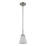 Fifer 5.75" Mini Pendant in Brushed Nickel