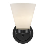 Fifer 9.5" Bath Sconce in Black