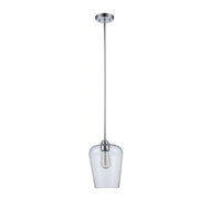 Kieran 1-Light 8" Mini Pendant in Polished Chrome