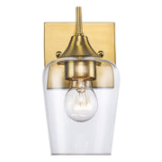 Kieran 1-Light 9.5" Bath Sconce in Antique Gold