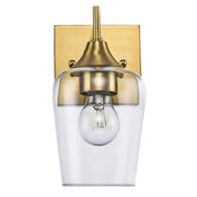Kieran 1-Light 9.5" Bath Sconce in Antique Gold