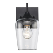 Kieran 1-Light 9.5" Bath Sconce in Black